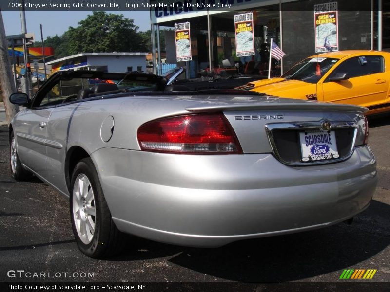 Bright Silver Metallic / Dark Slate Gray 2006 Chrysler Sebring GTC Convertible