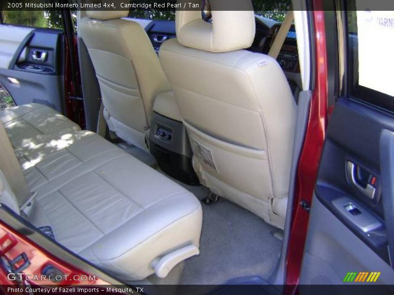 Cambridge Red Pearl / Tan 2005 Mitsubishi Montero Limited 4x4