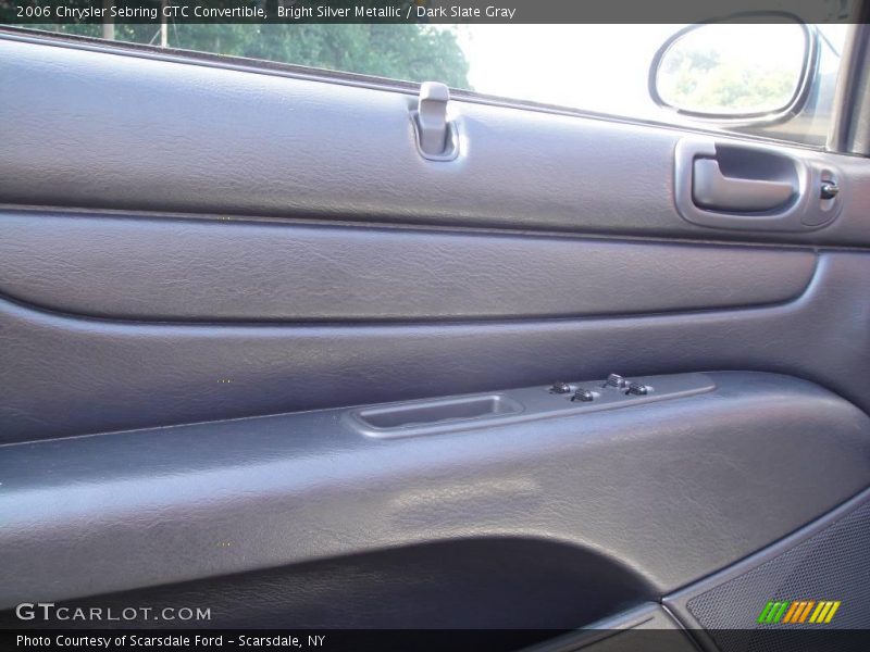 Bright Silver Metallic / Dark Slate Gray 2006 Chrysler Sebring GTC Convertible