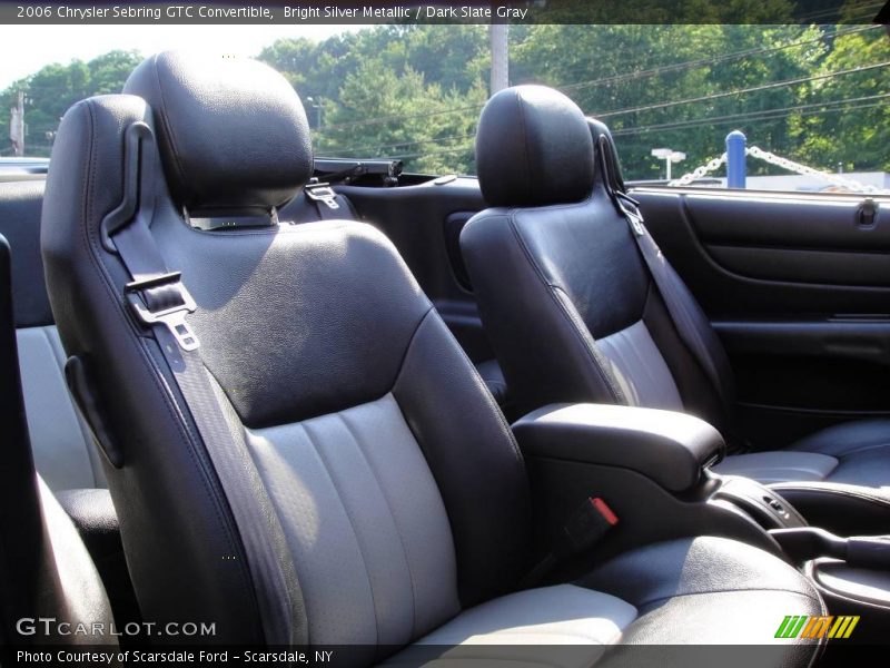 Bright Silver Metallic / Dark Slate Gray 2006 Chrysler Sebring GTC Convertible