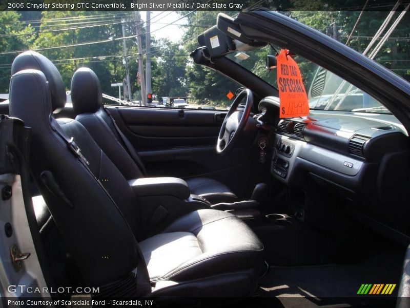 Bright Silver Metallic / Dark Slate Gray 2006 Chrysler Sebring GTC Convertible