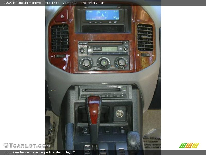 Cambridge Red Pearl / Tan 2005 Mitsubishi Montero Limited 4x4