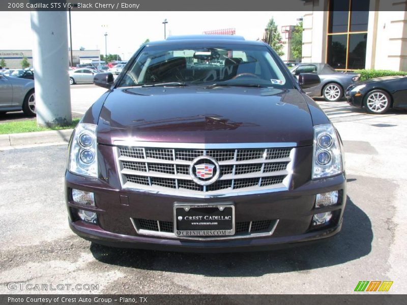 Black Cherry / Ebony 2008 Cadillac STS V6