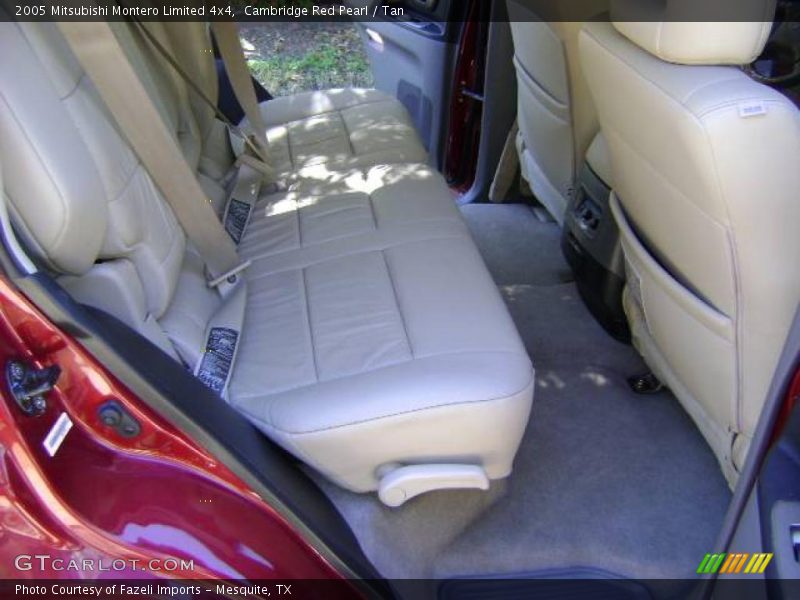 Cambridge Red Pearl / Tan 2005 Mitsubishi Montero Limited 4x4