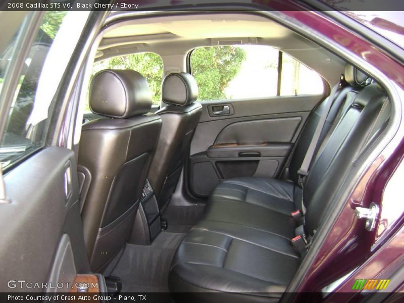 Black Cherry / Ebony 2008 Cadillac STS V6