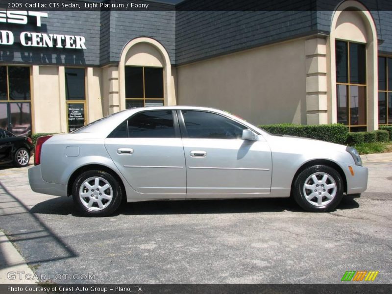 Light Platinum / Ebony 2005 Cadillac CTS Sedan