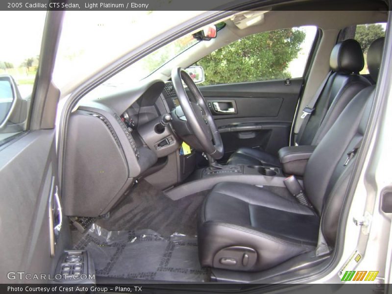 Light Platinum / Ebony 2005 Cadillac CTS Sedan