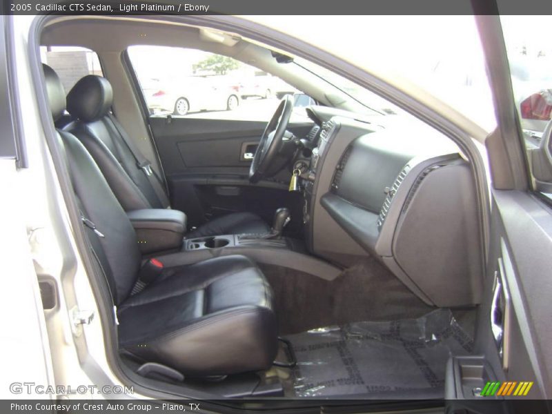 Light Platinum / Ebony 2005 Cadillac CTS Sedan