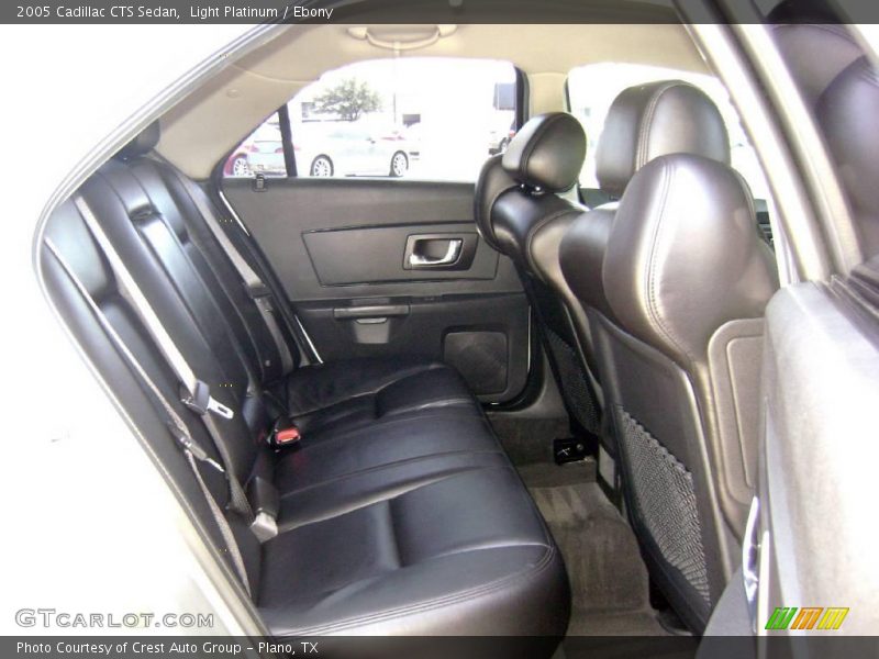 Light Platinum / Ebony 2005 Cadillac CTS Sedan