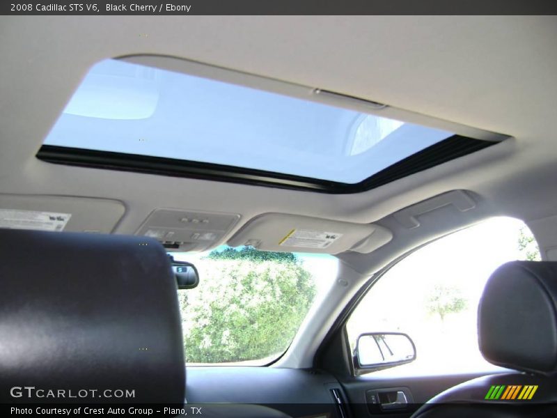 Black Cherry / Ebony 2008 Cadillac STS V6