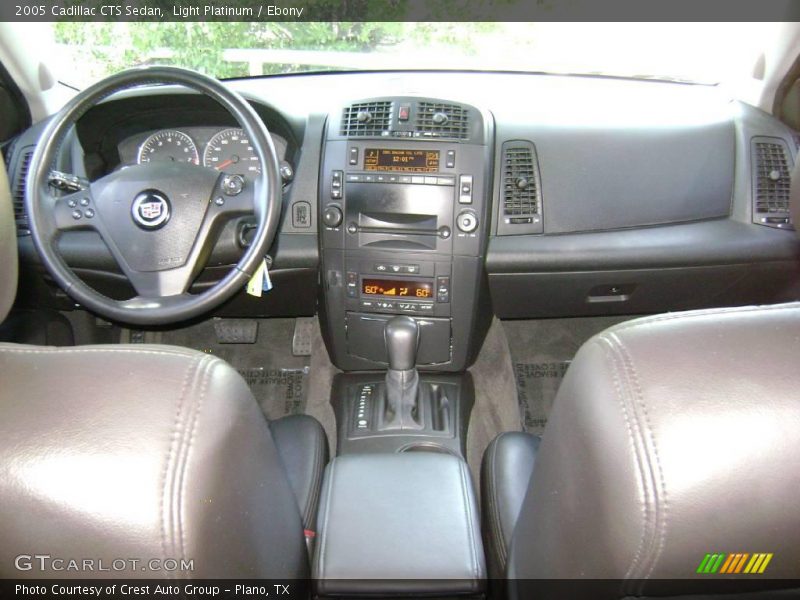 Light Platinum / Ebony 2005 Cadillac CTS Sedan