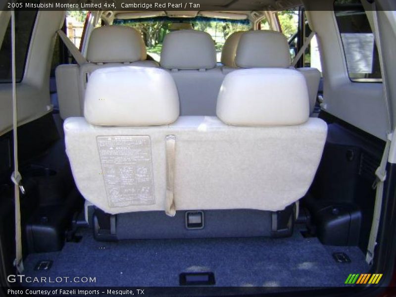 Cambridge Red Pearl / Tan 2005 Mitsubishi Montero Limited 4x4