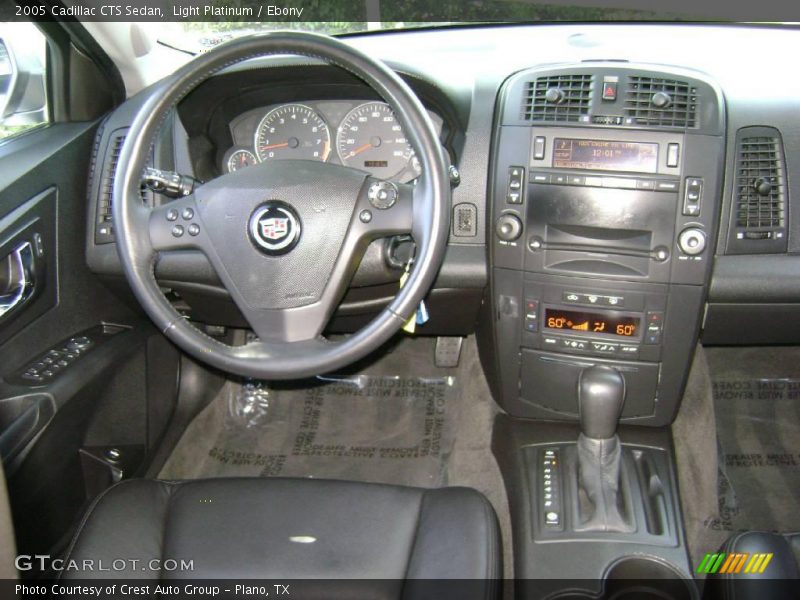 Light Platinum / Ebony 2005 Cadillac CTS Sedan