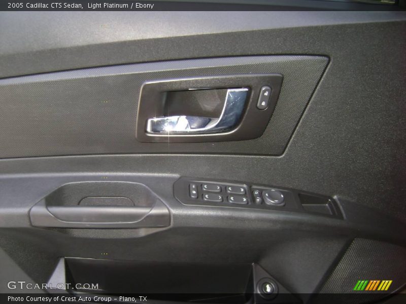 Light Platinum / Ebony 2005 Cadillac CTS Sedan