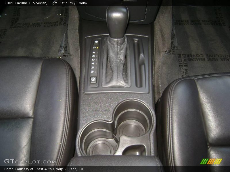 Light Platinum / Ebony 2005 Cadillac CTS Sedan