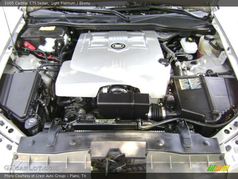 Light Platinum / Ebony 2005 Cadillac CTS Sedan