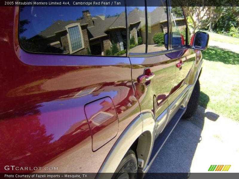 Cambridge Red Pearl / Tan 2005 Mitsubishi Montero Limited 4x4