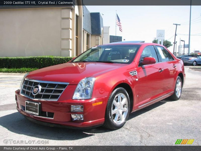 Crystal Red / Cashmere 2009 Cadillac STS V8
