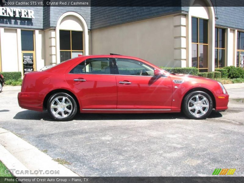 Crystal Red / Cashmere 2009 Cadillac STS V8