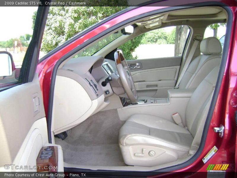 Crystal Red / Cashmere 2009 Cadillac STS V8