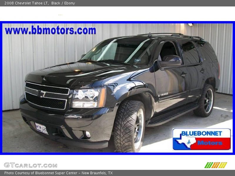 Black / Ebony 2008 Chevrolet Tahoe LT