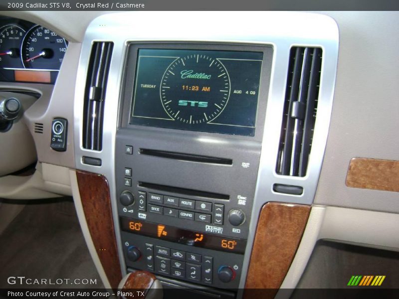 Crystal Red / Cashmere 2009 Cadillac STS V8