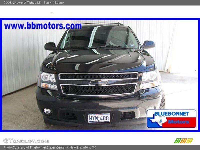 Black / Ebony 2008 Chevrolet Tahoe LT