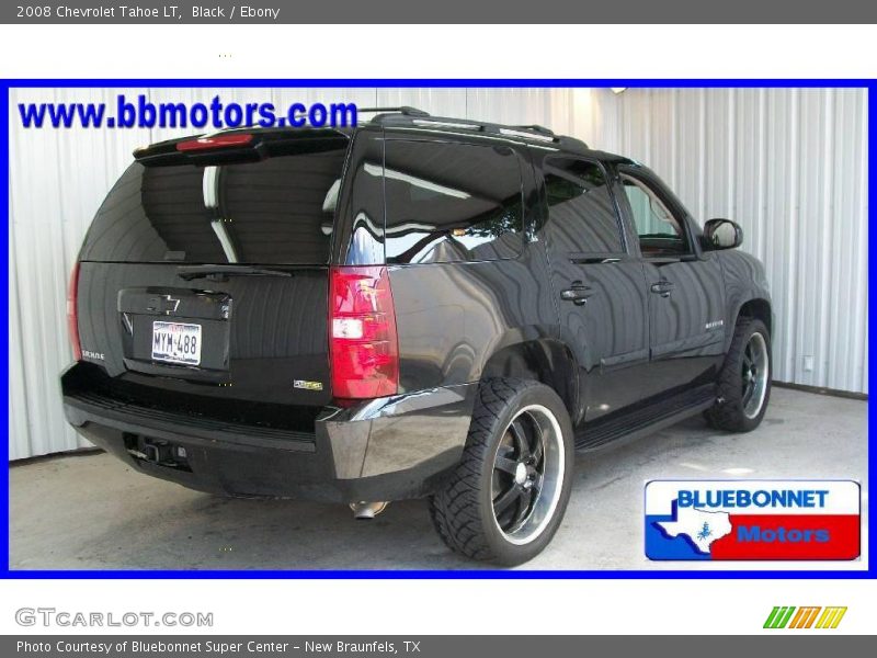 Black / Ebony 2008 Chevrolet Tahoe LT