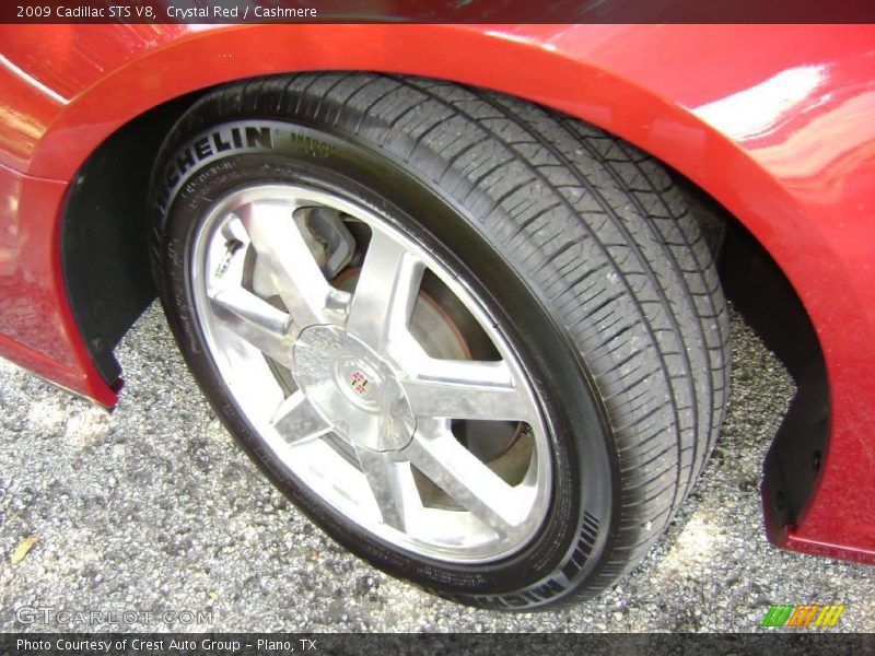 Crystal Red / Cashmere 2009 Cadillac STS V8