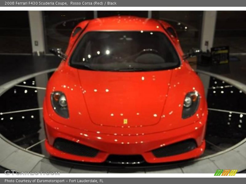 Rosso Corsa (Red) / Black 2008 Ferrari F430 Scuderia Coupe