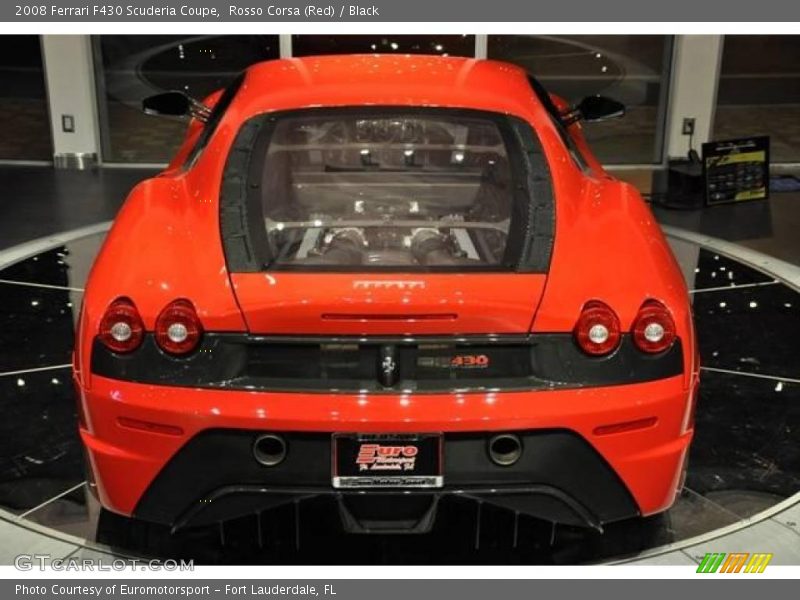 Rosso Corsa (Red) / Black 2008 Ferrari F430 Scuderia Coupe