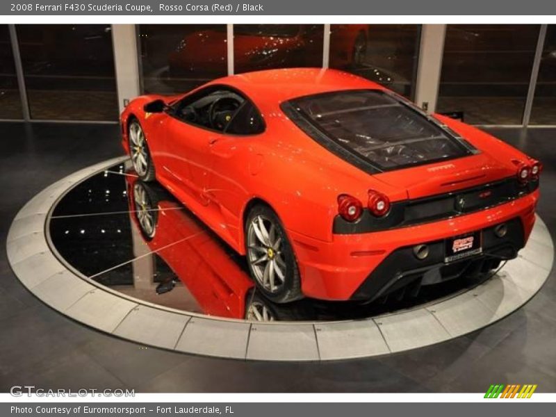 Rosso Corsa (Red) / Black 2008 Ferrari F430 Scuderia Coupe