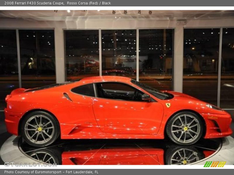 Rosso Corsa (Red) / Black 2008 Ferrari F430 Scuderia Coupe