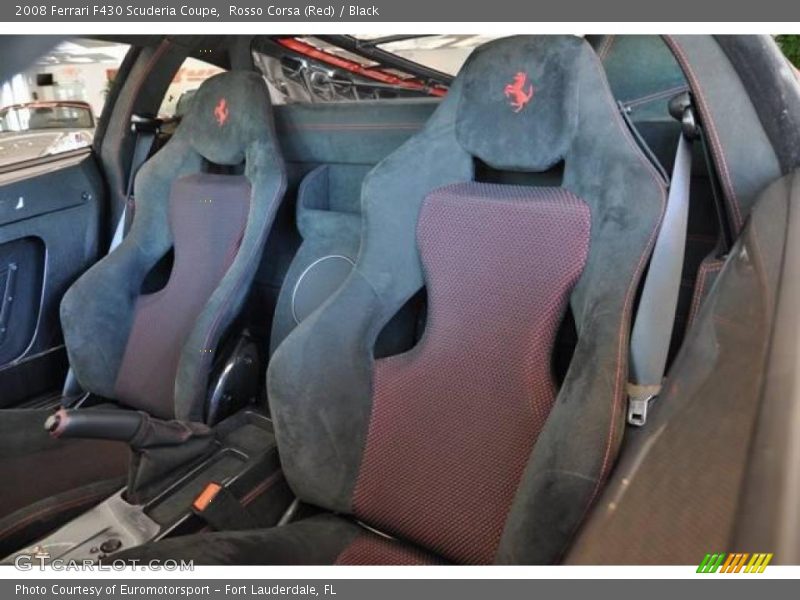 Rosso Corsa (Red) / Black 2008 Ferrari F430 Scuderia Coupe