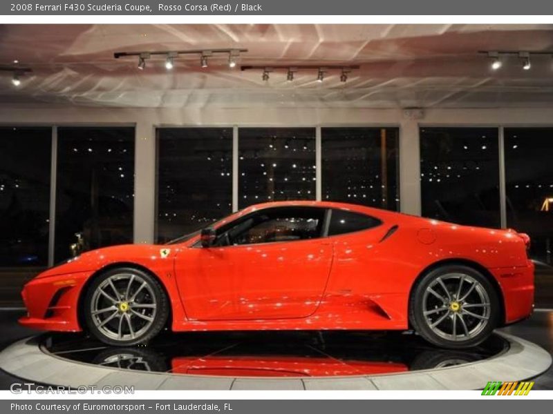 Rosso Corsa (Red) / Black 2008 Ferrari F430 Scuderia Coupe