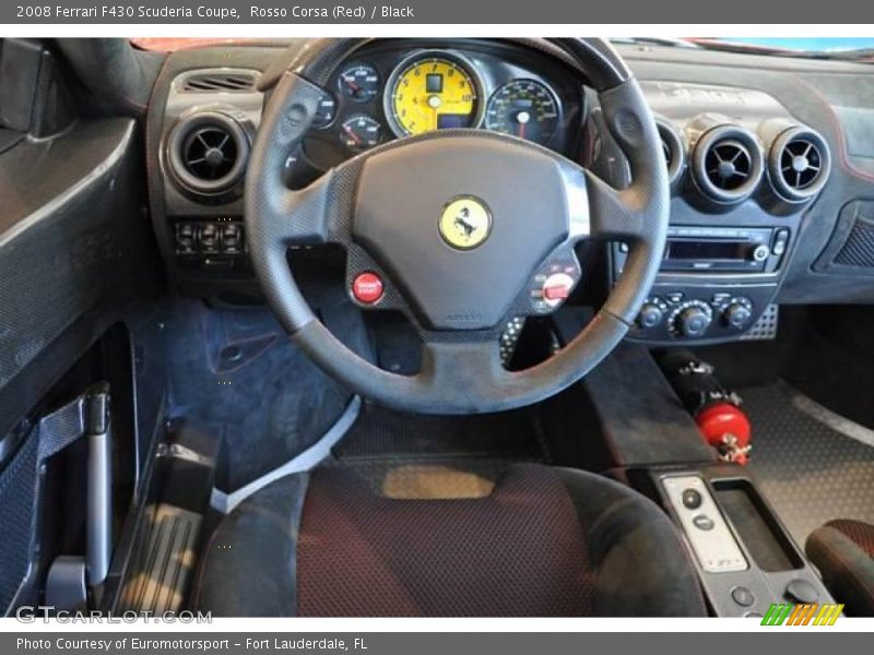 Rosso Corsa (Red) / Black 2008 Ferrari F430 Scuderia Coupe