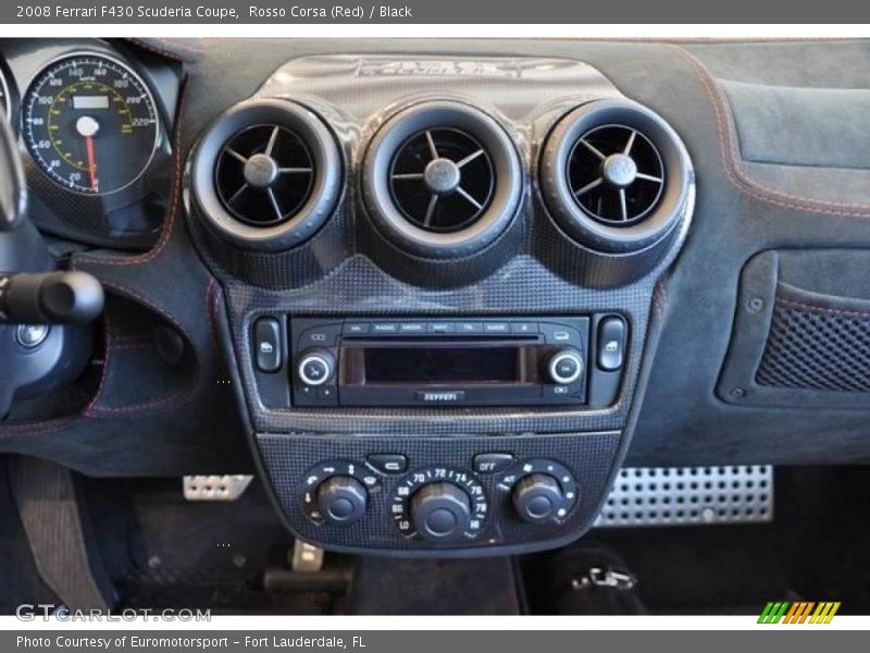 Rosso Corsa (Red) / Black 2008 Ferrari F430 Scuderia Coupe