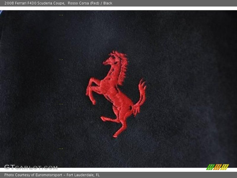 Rosso Corsa (Red) / Black 2008 Ferrari F430 Scuderia Coupe