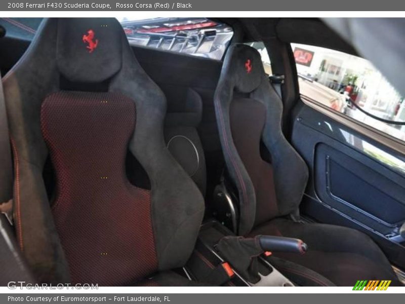Rosso Corsa (Red) / Black 2008 Ferrari F430 Scuderia Coupe
