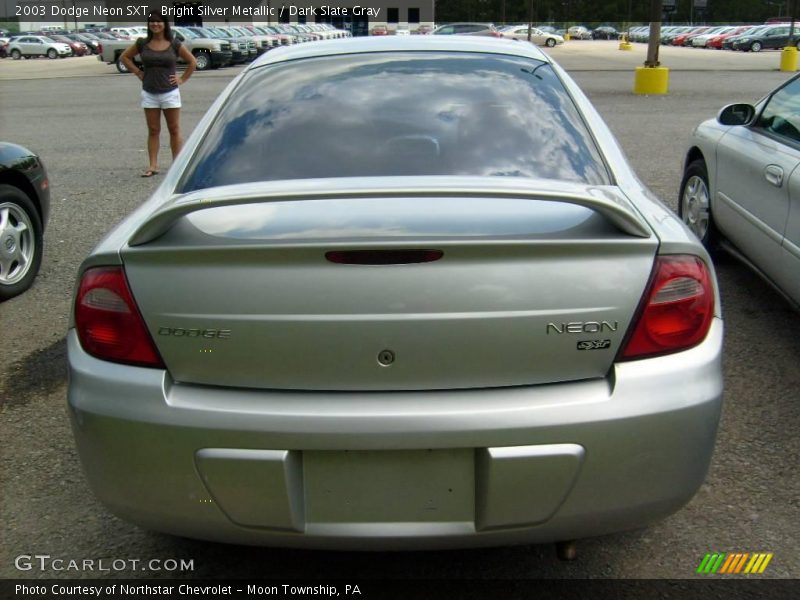 Bright Silver Metallic / Dark Slate Gray 2003 Dodge Neon SXT