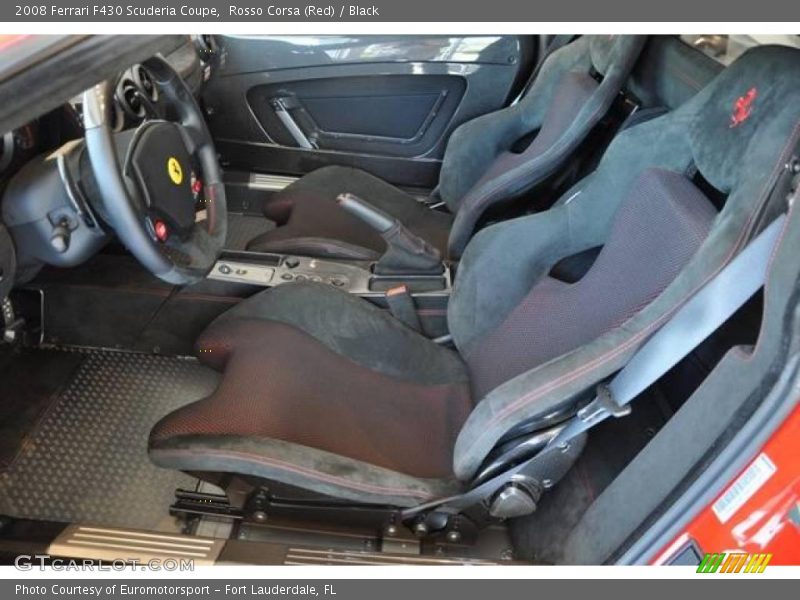 Rosso Corsa (Red) / Black 2008 Ferrari F430 Scuderia Coupe
