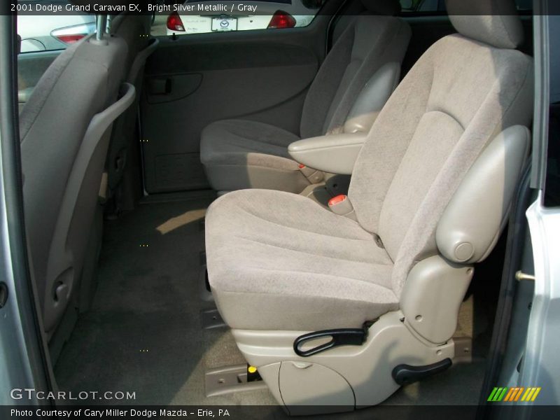 Bright Silver Metallic / Gray 2001 Dodge Grand Caravan EX