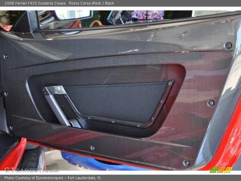 Rosso Corsa (Red) / Black 2008 Ferrari F430 Scuderia Coupe
