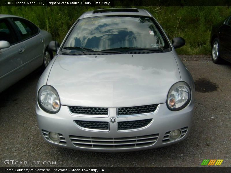 Bright Silver Metallic / Dark Slate Gray 2003 Dodge Neon SXT