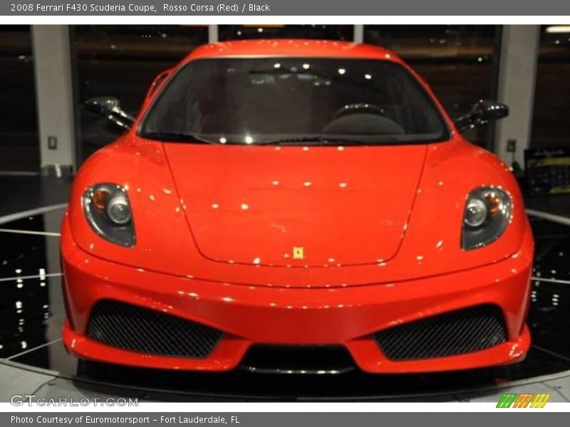 Rosso Corsa (Red) / Black 2008 Ferrari F430 Scuderia Coupe