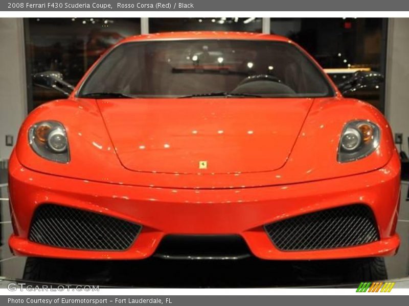 Rosso Corsa (Red) / Black 2008 Ferrari F430 Scuderia Coupe