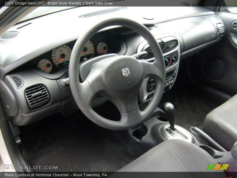 Bright Silver Metallic / Dark Slate Gray 2003 Dodge Neon SXT