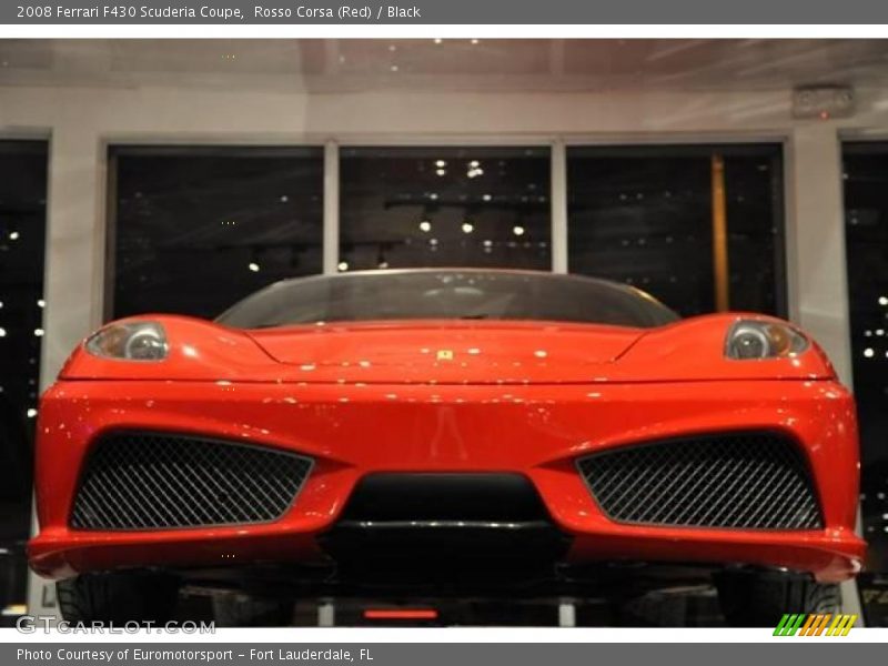 Rosso Corsa (Red) / Black 2008 Ferrari F430 Scuderia Coupe