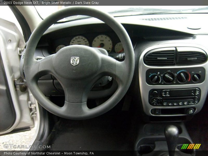 Bright Silver Metallic / Dark Slate Gray 2003 Dodge Neon SXT