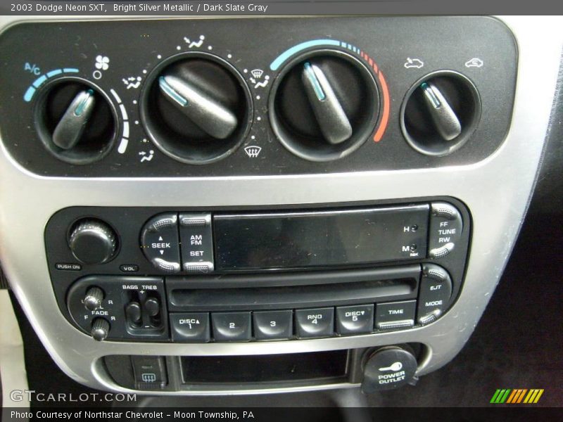 Bright Silver Metallic / Dark Slate Gray 2003 Dodge Neon SXT